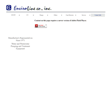 Tablet Screenshot of enviro-line.com